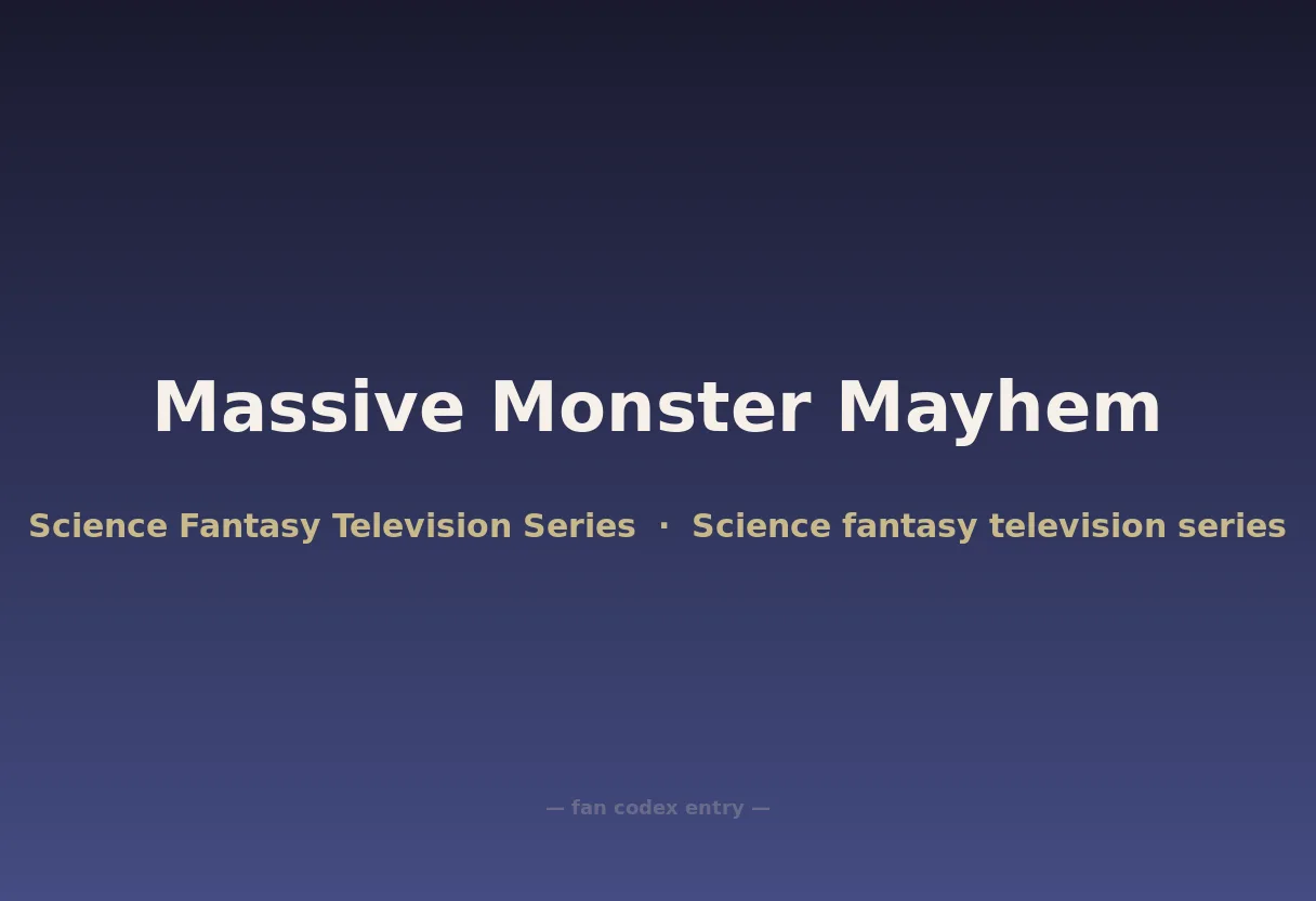 Massive Monster Mayhem