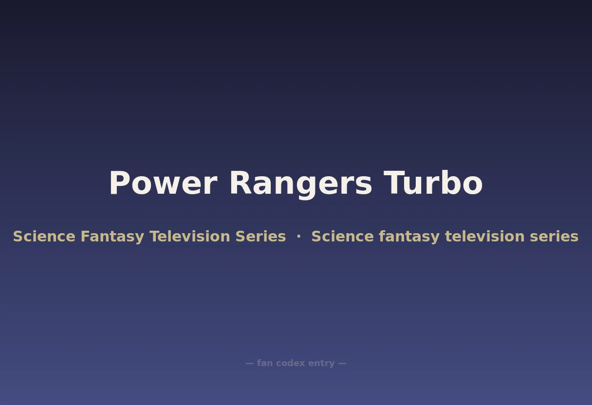 Power Rangers Turbo